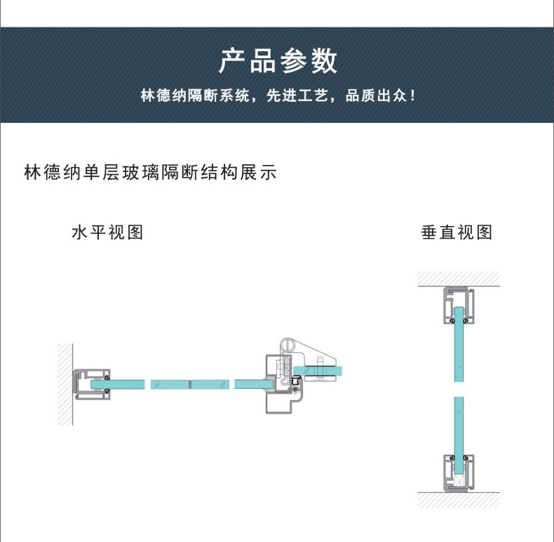 林德納玻璃隔斷結(jié)構(gòu)