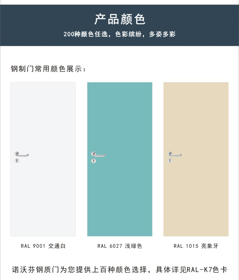 醫用電動平移門顏色