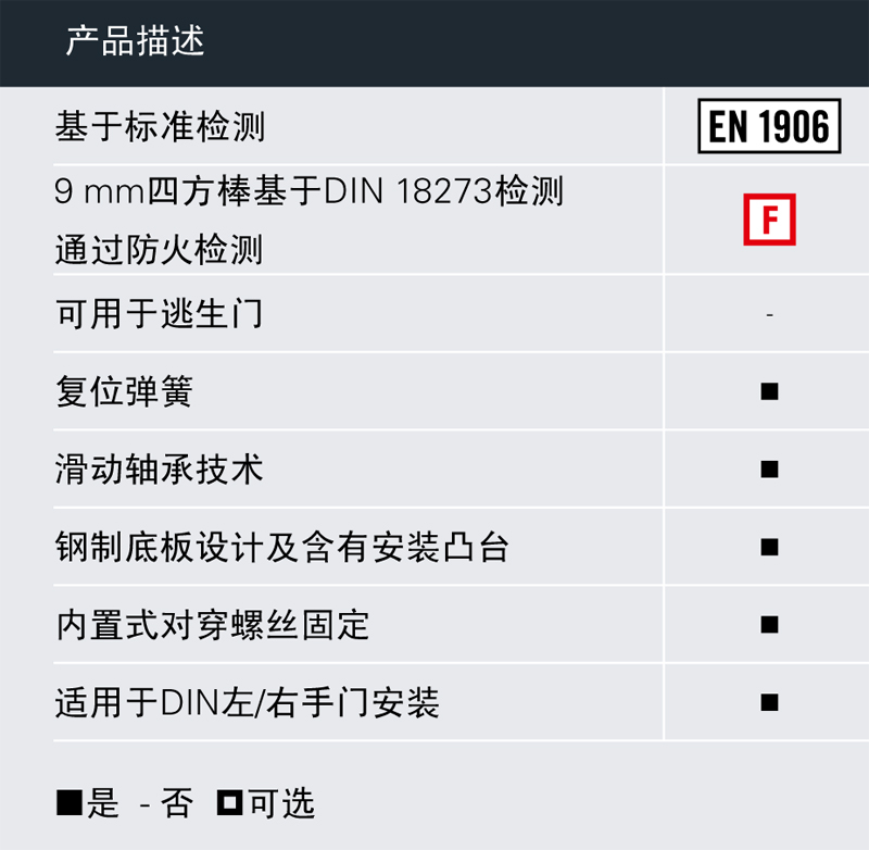 茵科型材門把手